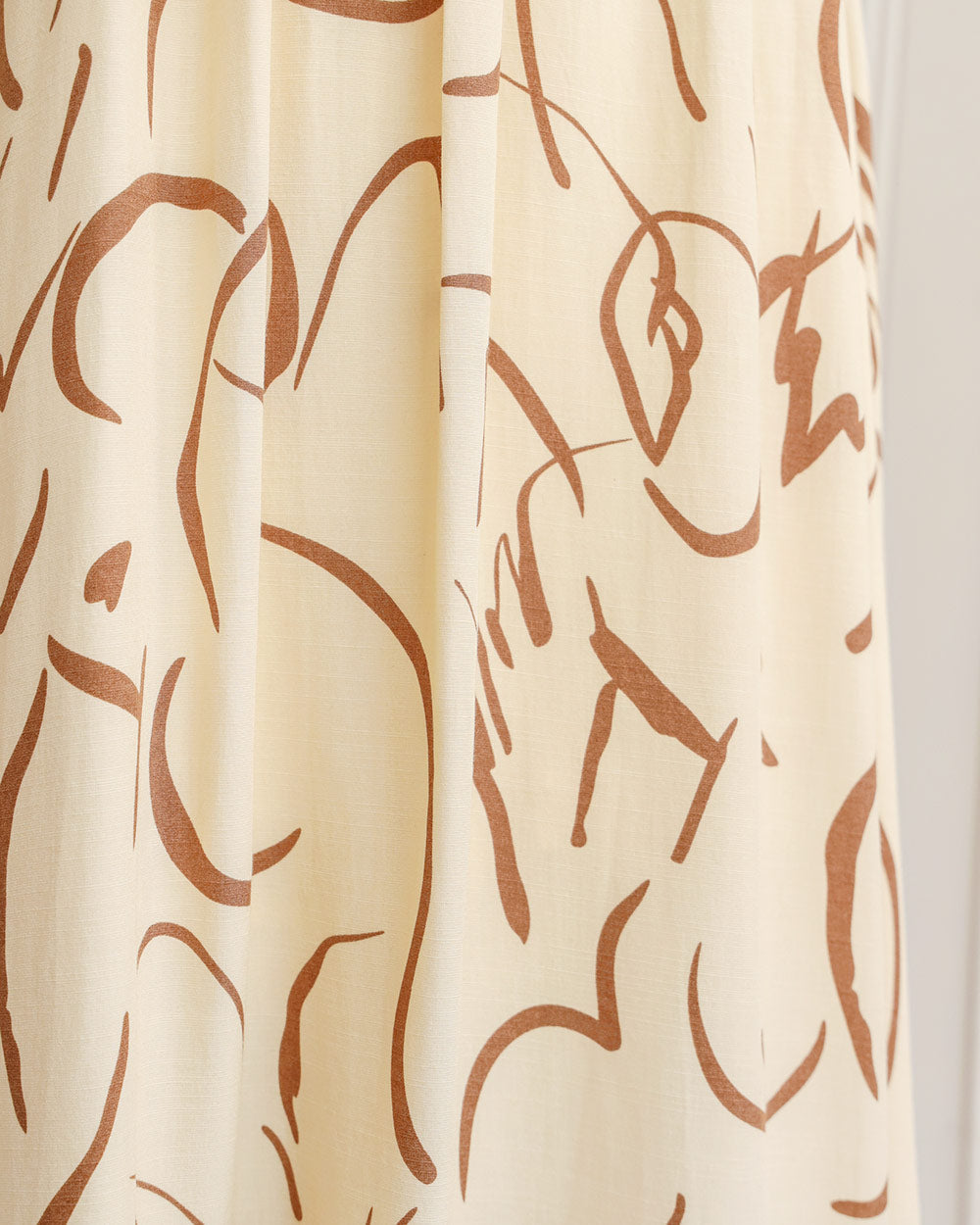 Abstract Strokes Dress