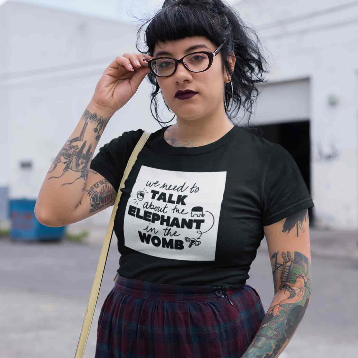 Elephant In The Womb Unisex Tee