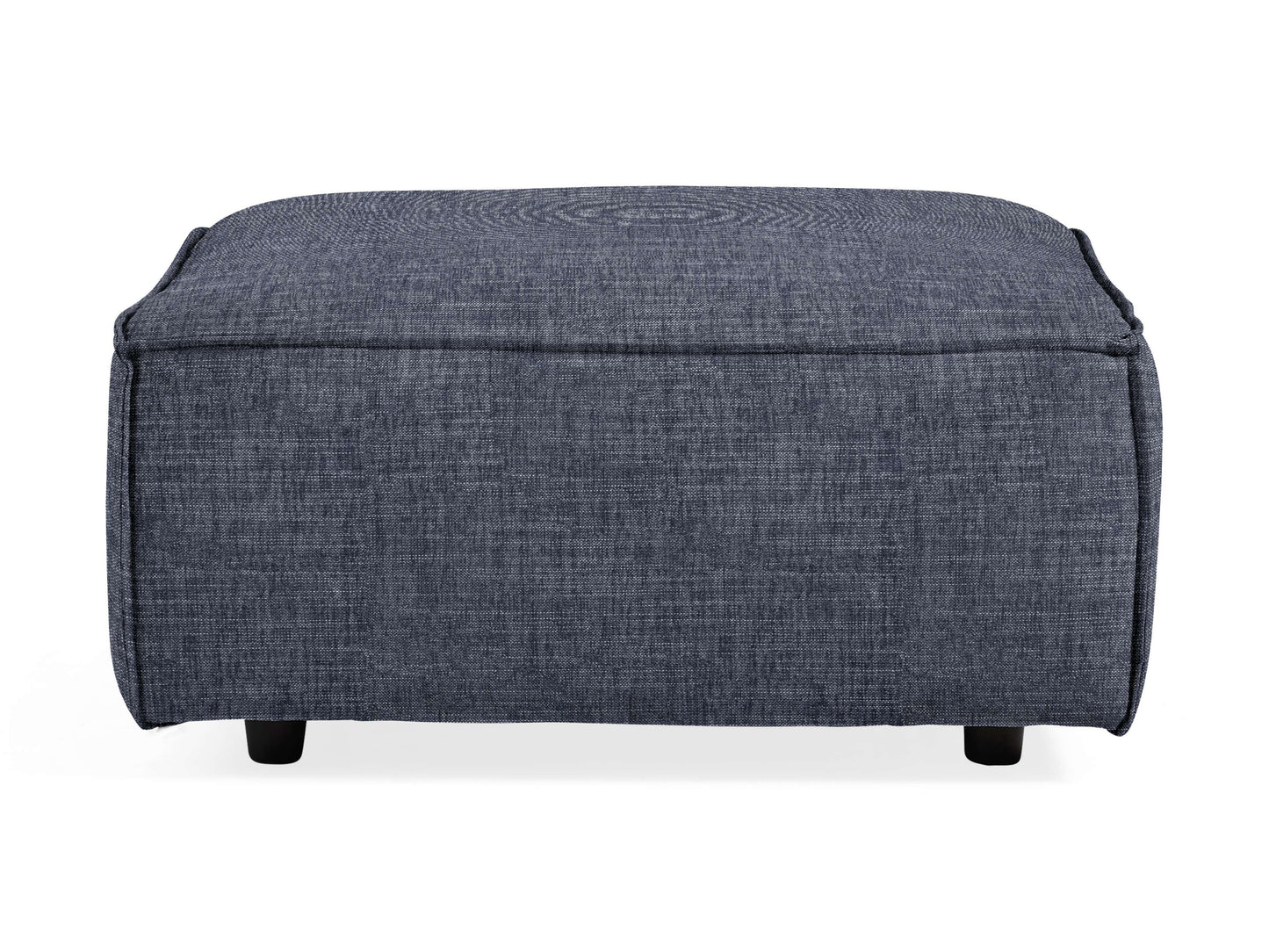 Coburn Ottoman in Capricorn Grey