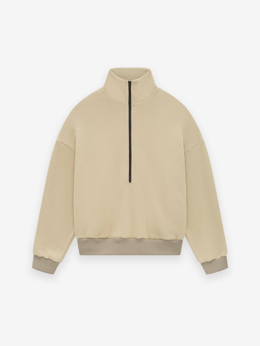 Fleece Half Zip Mockneck
