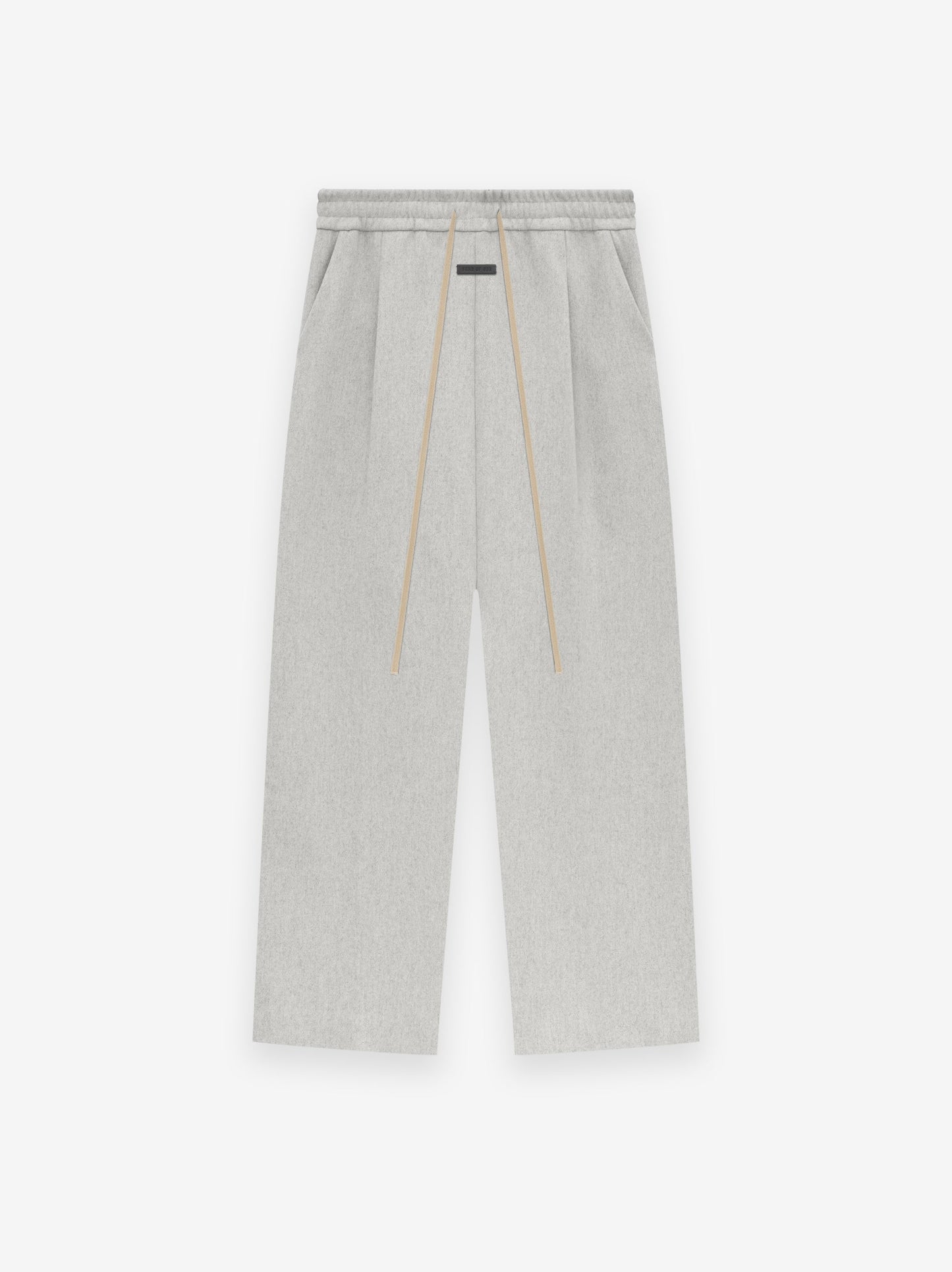 Military Wool Wide Leg Pants