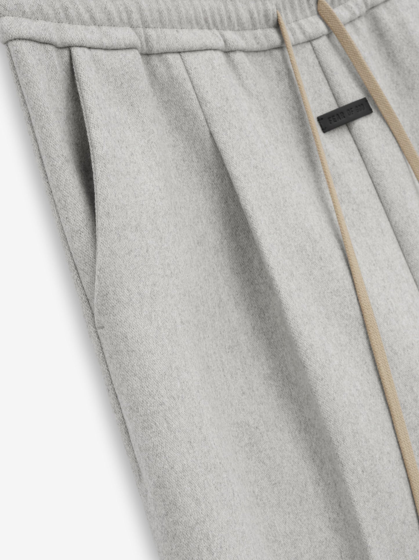 Military Wool Wide Leg Pants