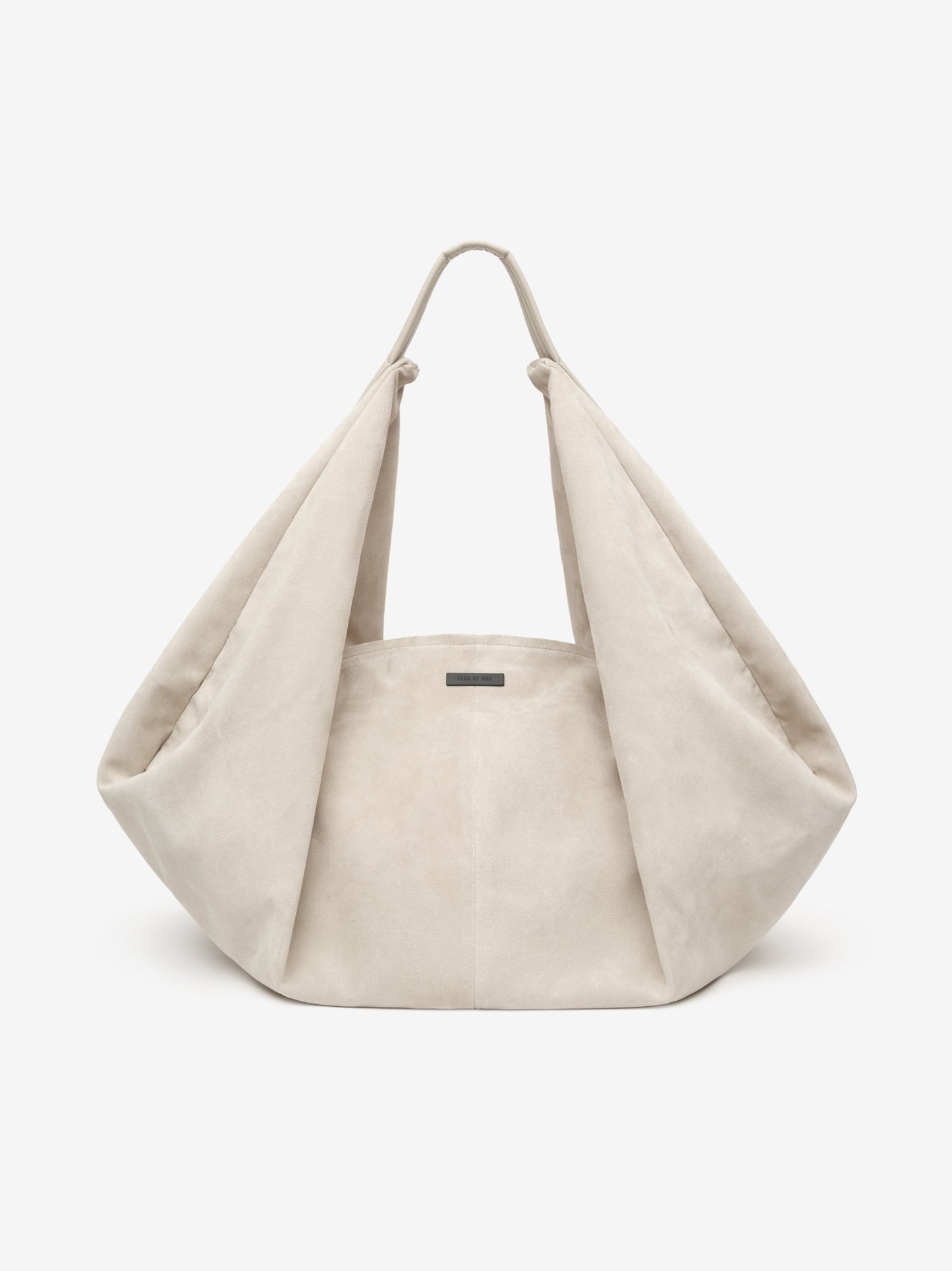 Suede Large Shell Bag