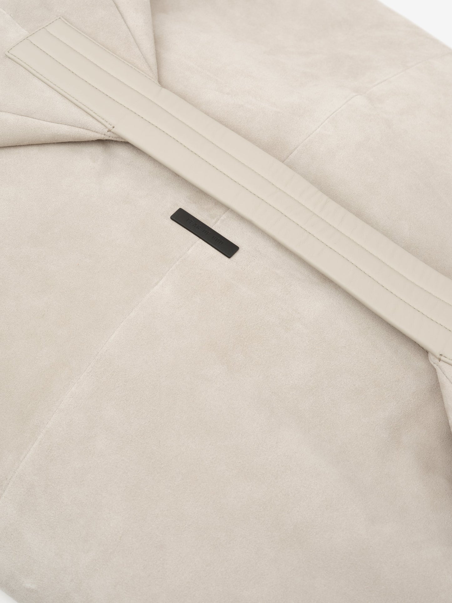 Suede Large Shell Bag