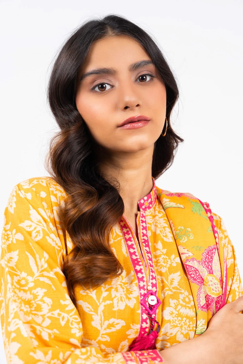 3 Piece Printed Khaddar Suit With Light Khaddar Dupatta