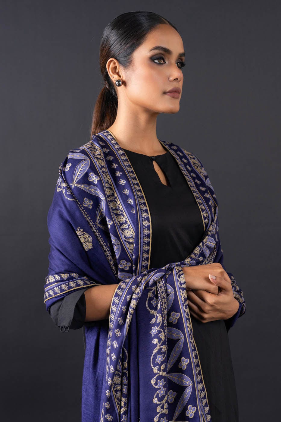 Printed Viscose Shawl Fabric