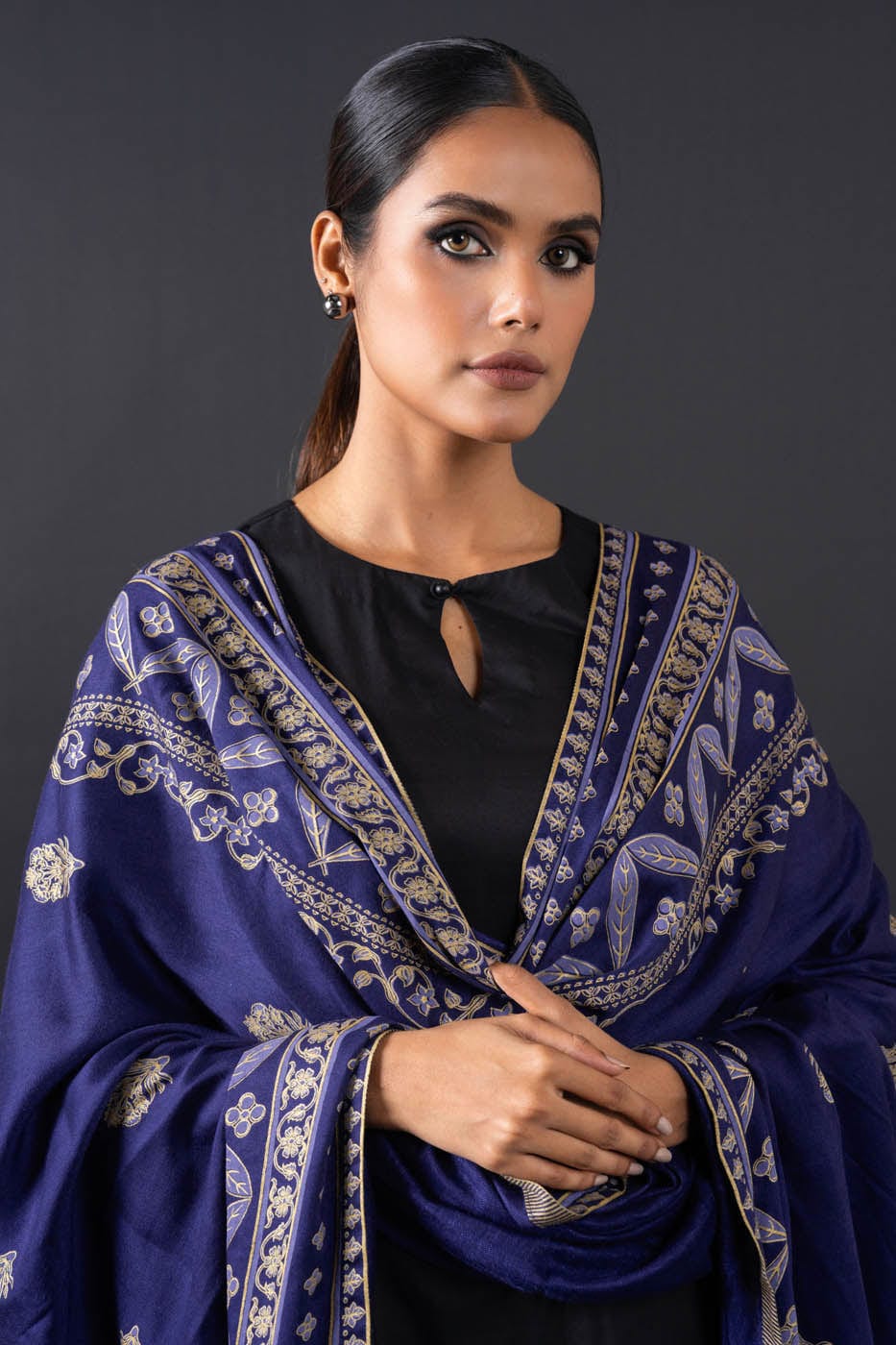 Printed Viscose Shawl Fabric