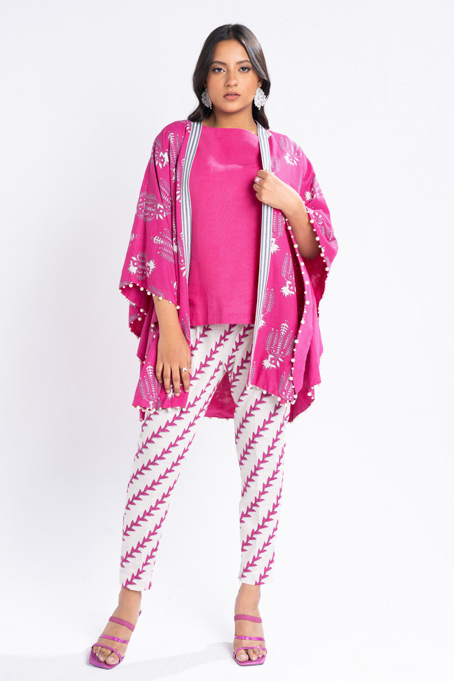 3 Piece Printed Khaddar Suit With Light Khaddar Dupatta