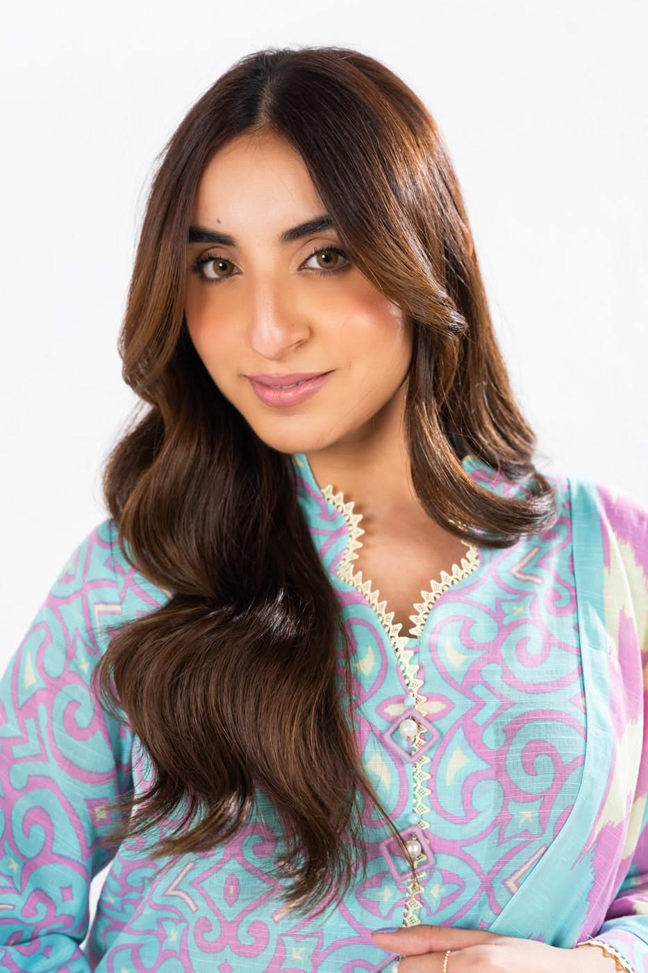 3 Piece Printed Khaddar Suit With Light Khaddar Dupatta