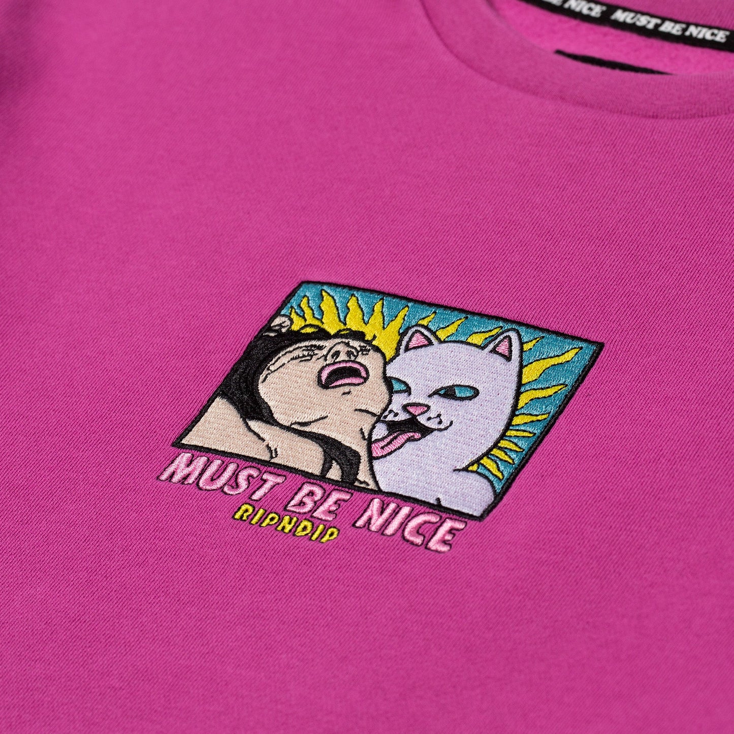 Lady Friend Crewneck (Fuchsia)