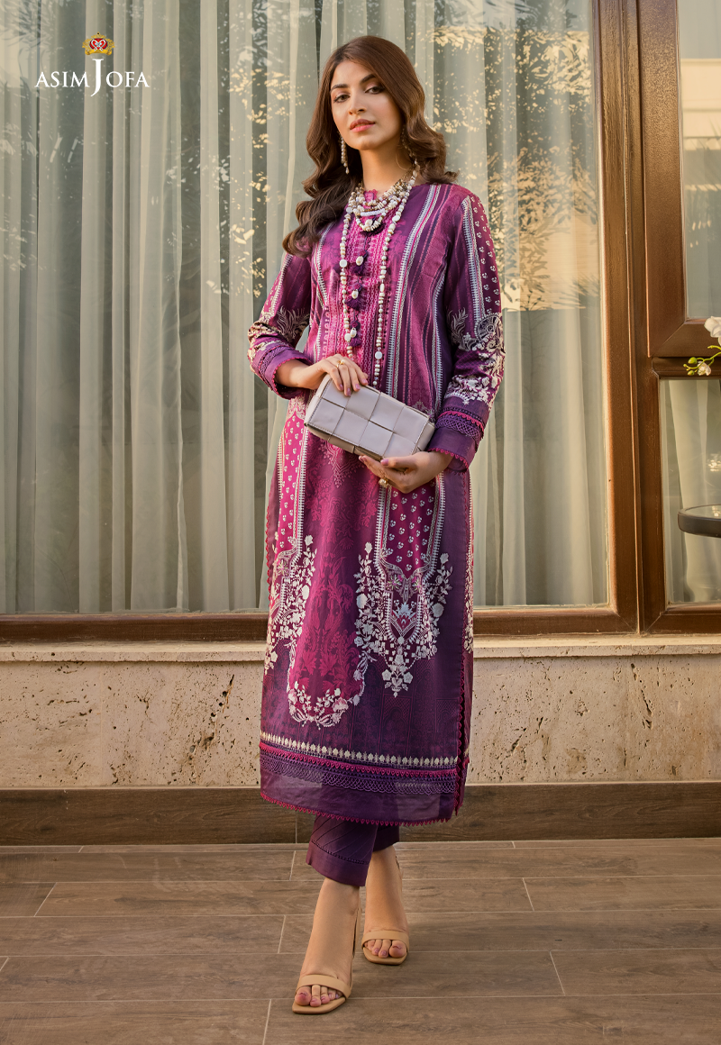AJRP-17 PRINTED LAWN 2 PCS