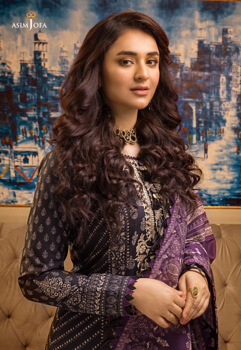 AJRP-06 EMBROIDERED LAWN 3 PCS