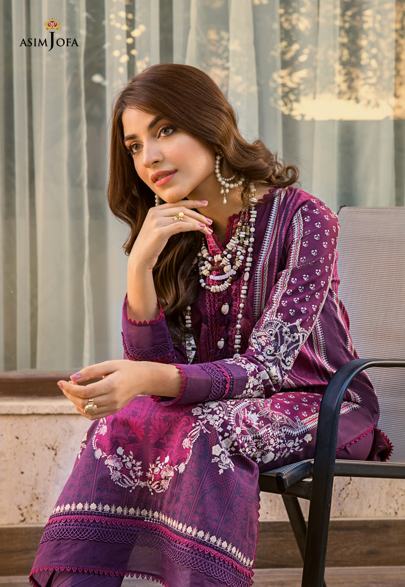 AJRP-17 PRINTED LAWN 2 PCS