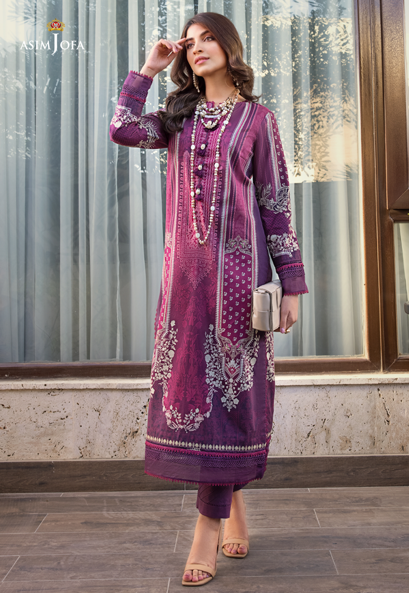 AJRP-17 PRINTED LAWN 2 PCS