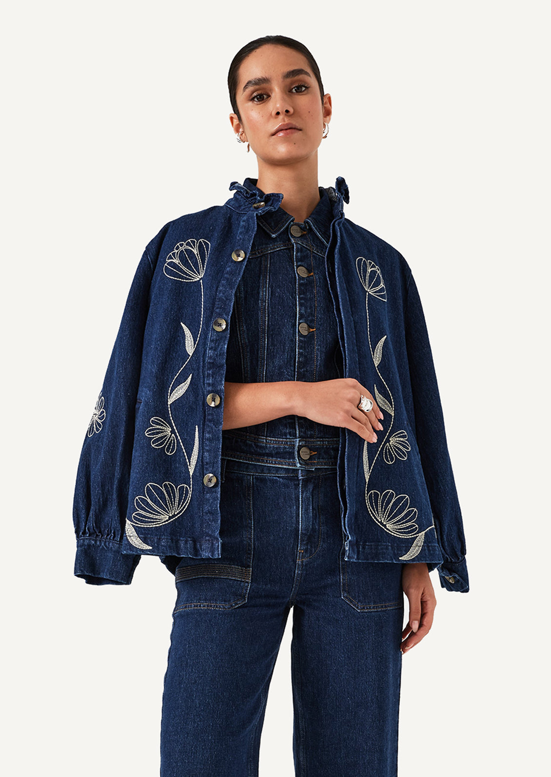 Flor Pablo Chore Jacket