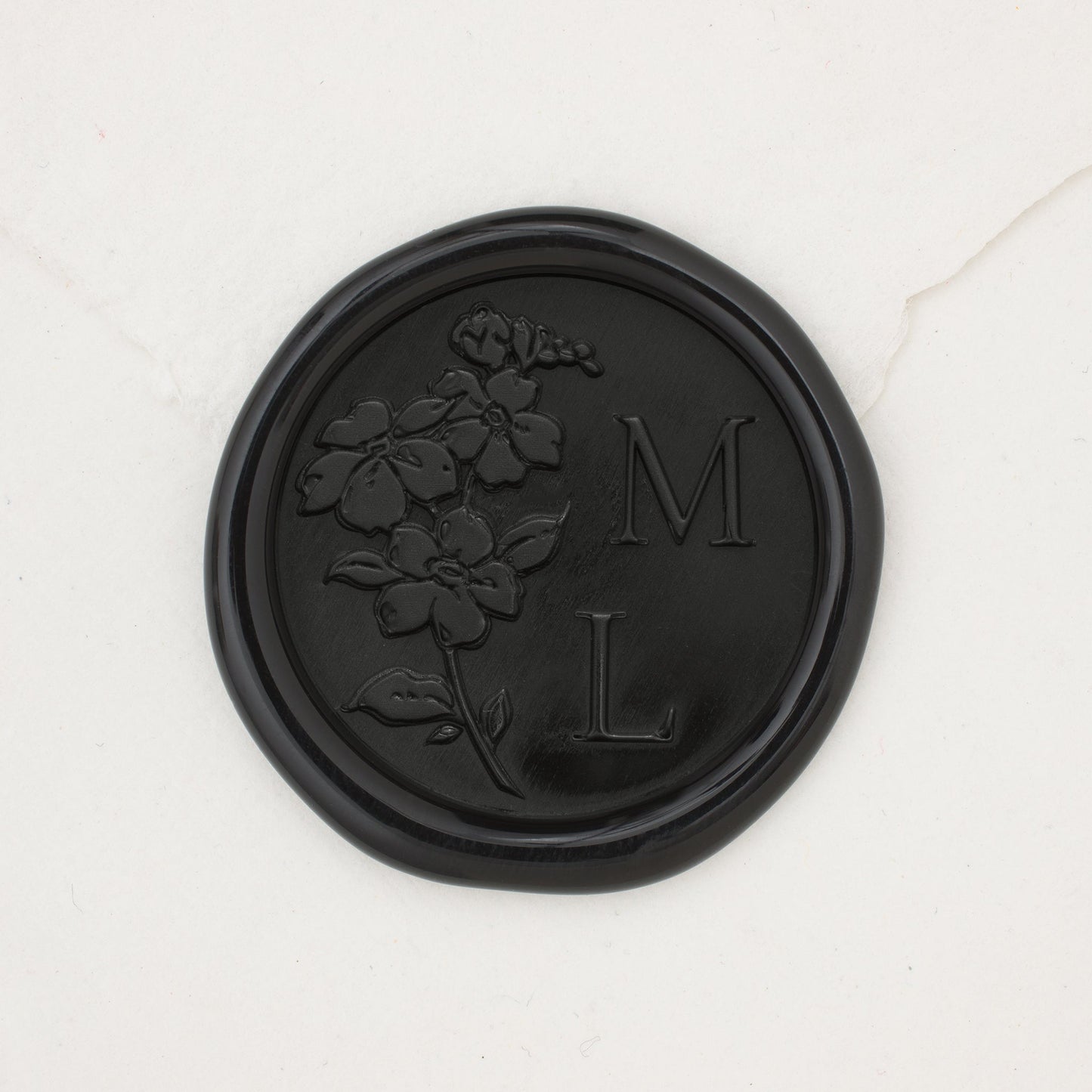 Forget Me Not Monogram Wax Seals