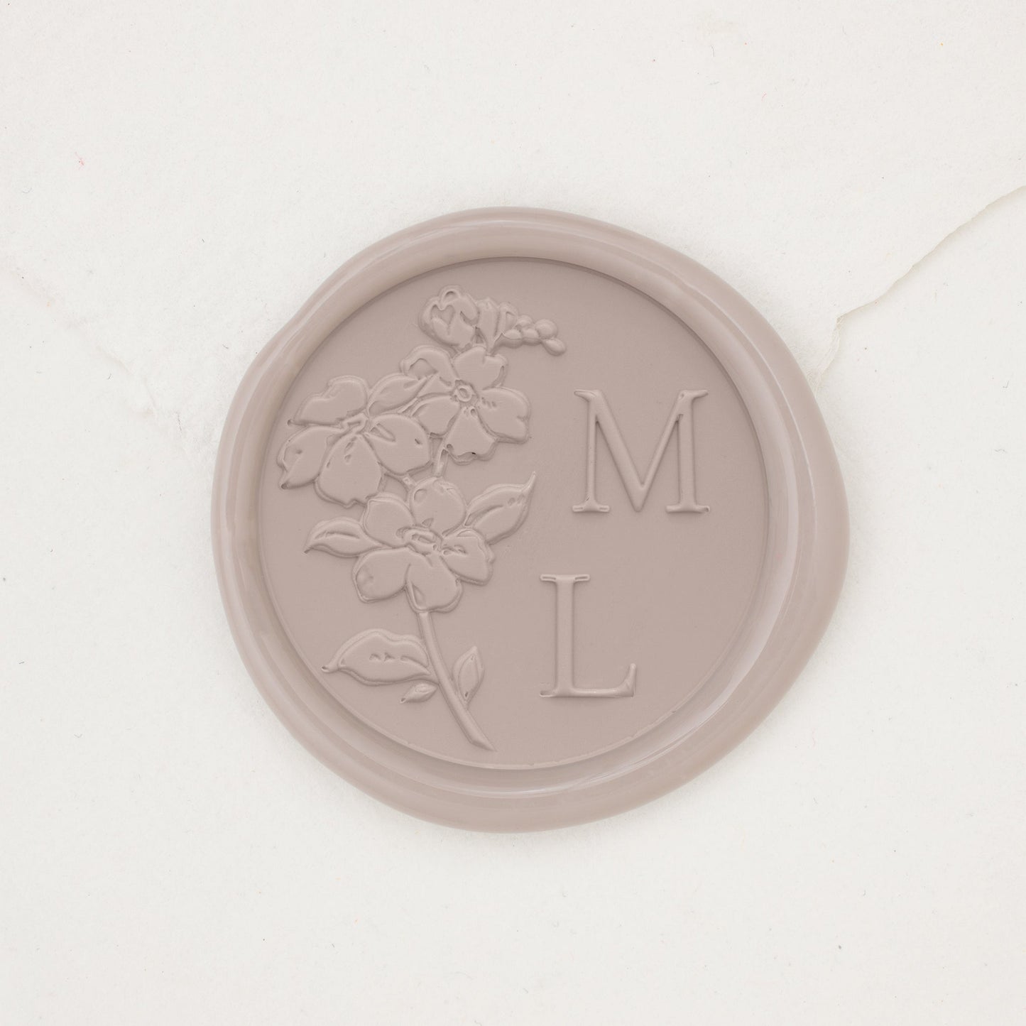 Forget Me Not Monogram Wax Seals
