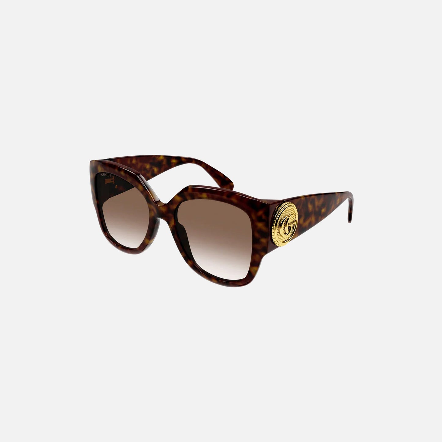 Gucci Acetate Oversized Frames - T-Shell Havana