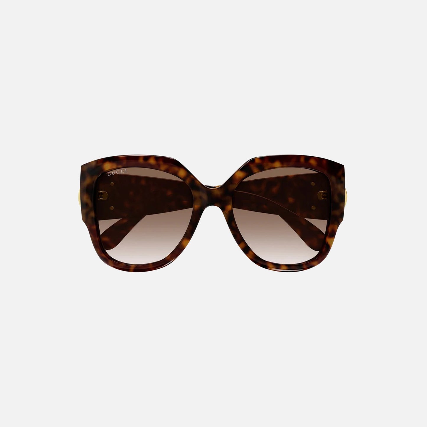 Gucci Acetate Oversized Frames - T-Shell Havana