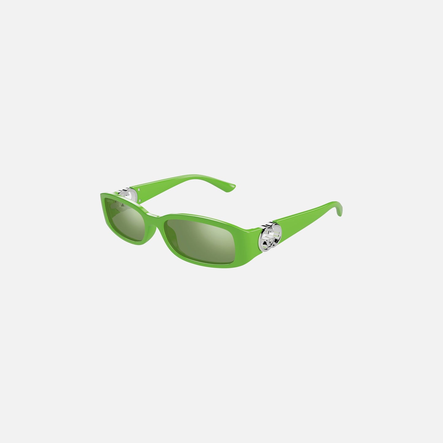 Gucci Rectangular GG Frame - Green