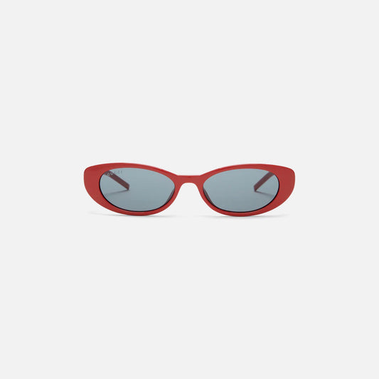 Gucci Oval Injection Frame - Red