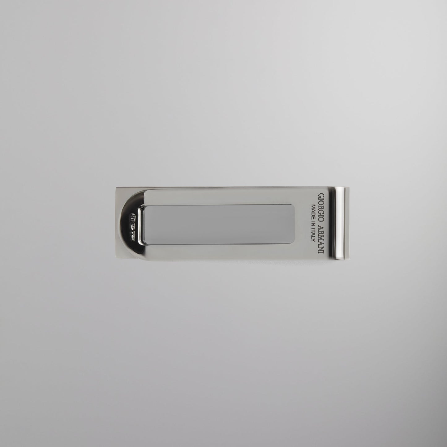 Kith & Giorgio Armani Money Clip - Gunmetal