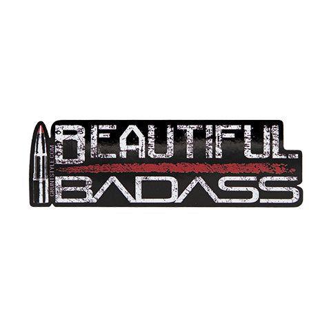 Beautiful Badass 2.0 Sticker