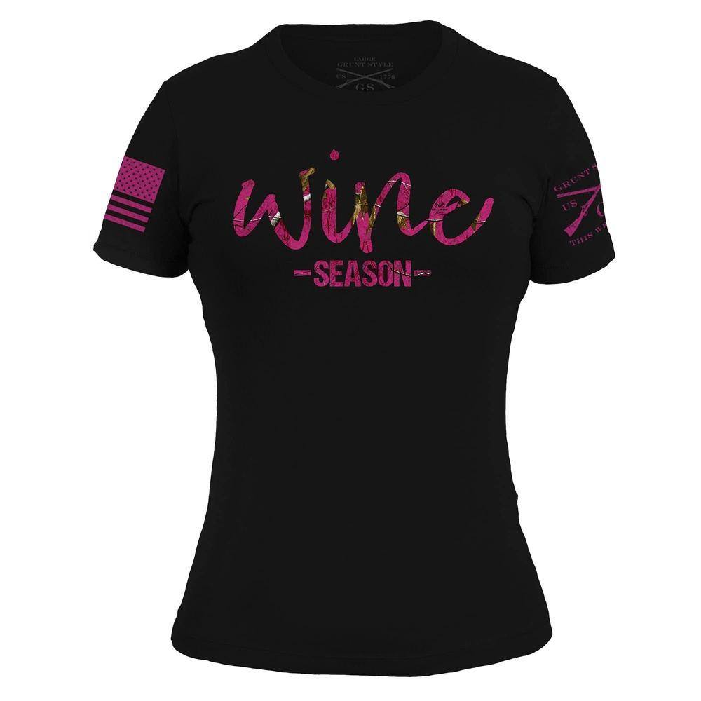 Women's Realtree Xtra® - Wine Season T-Shirt - Black
