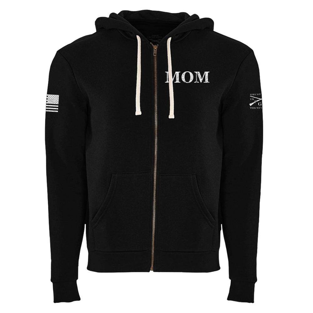 Women's Mom Defined Full-Zip Hoodie - Black