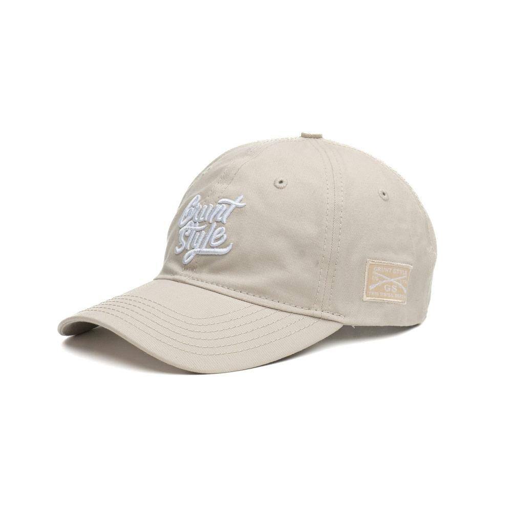 Grunt Style Script Logo – Natural Hat
