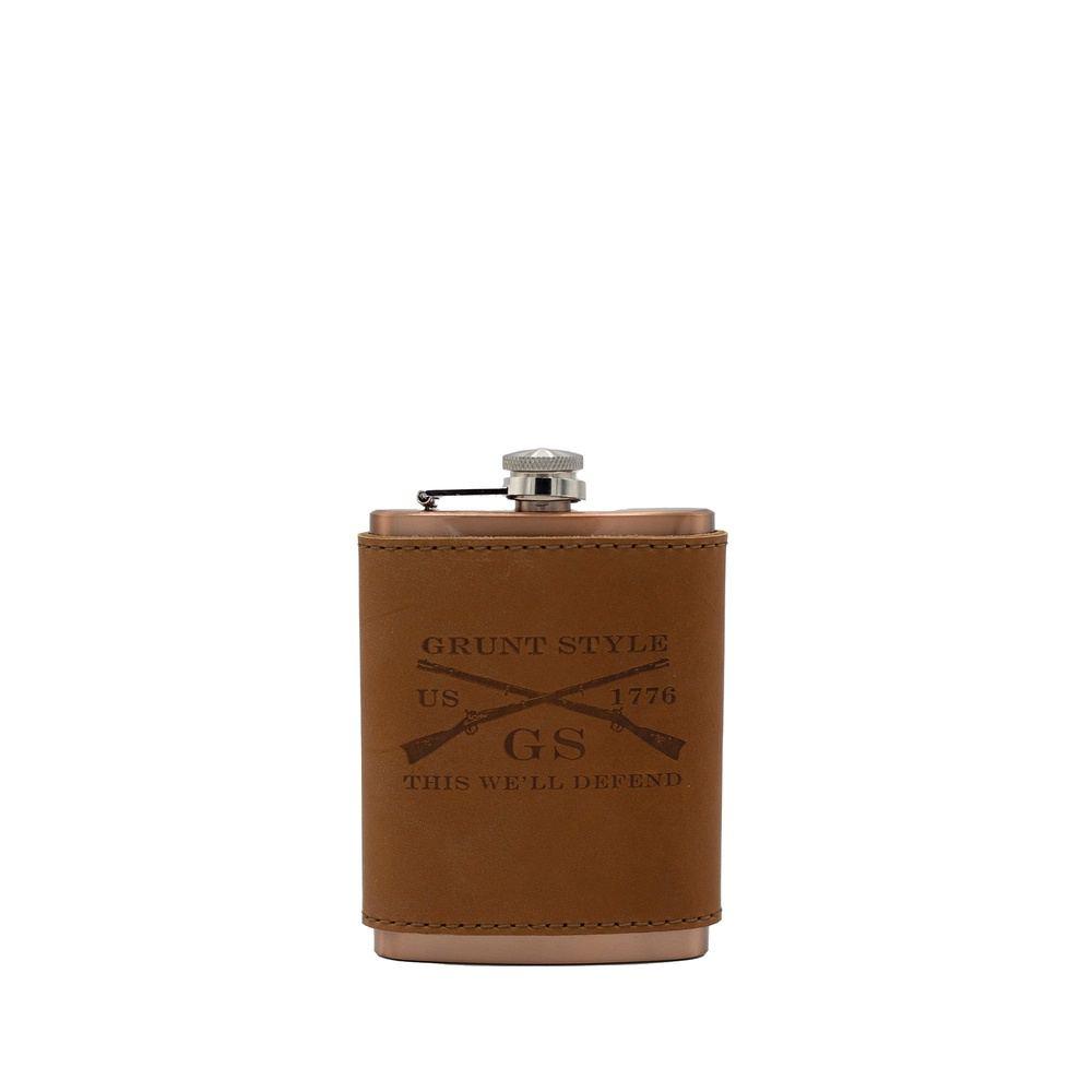 Leather Wrapped Flask