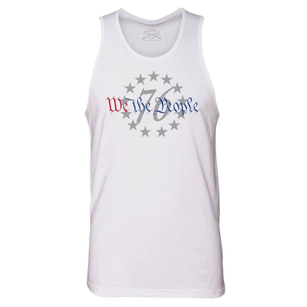 Men's 76 We The People Tank - White