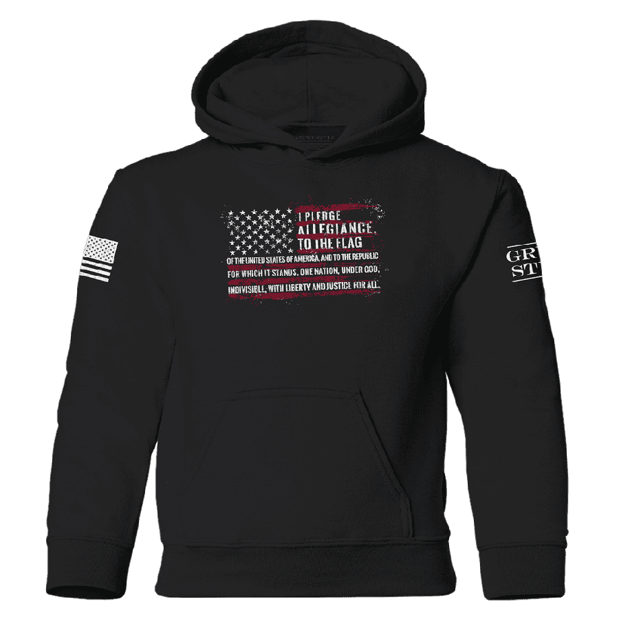 Youth Pledge Hoodie - Black