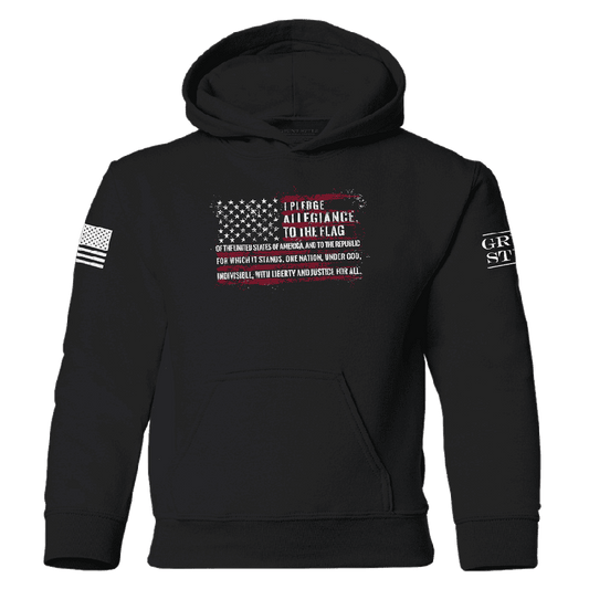Youth Pledge Hoodie - Black