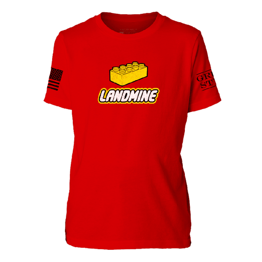 Youth Landmine T-Shirt - Red