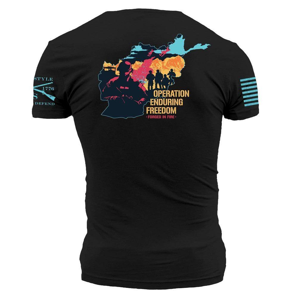 OEF - Forged In Fire T-Shirt - Black