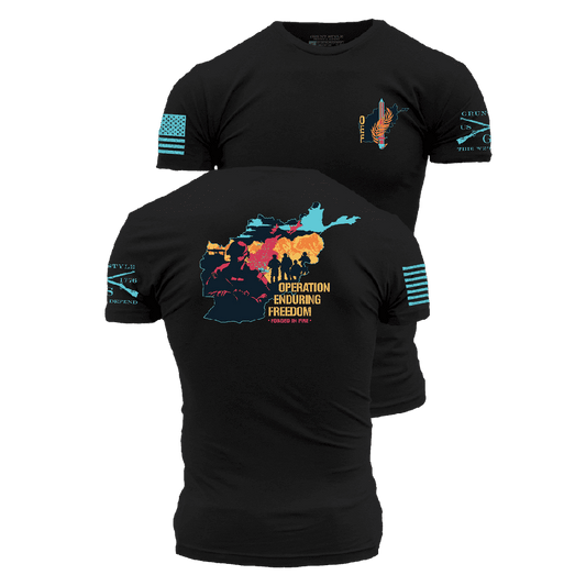 OEF - Forged In Fire T-Shirt - Black