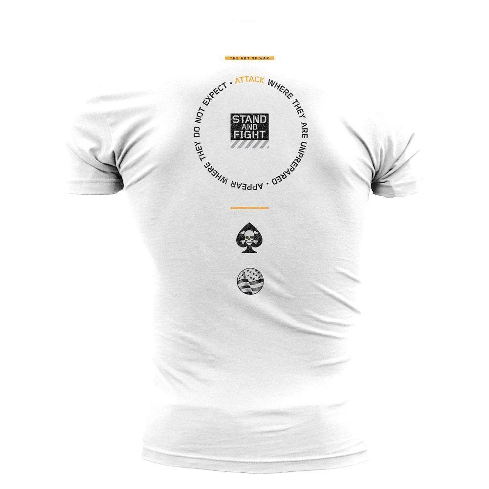 Men's Stand And Fight T-Shirt - White
