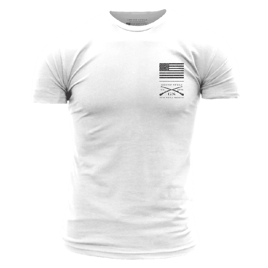 Men's Stand And Fight T-Shirt - White