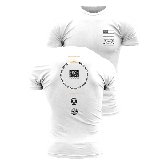 Men's Stand And Fight T-Shirt - White
