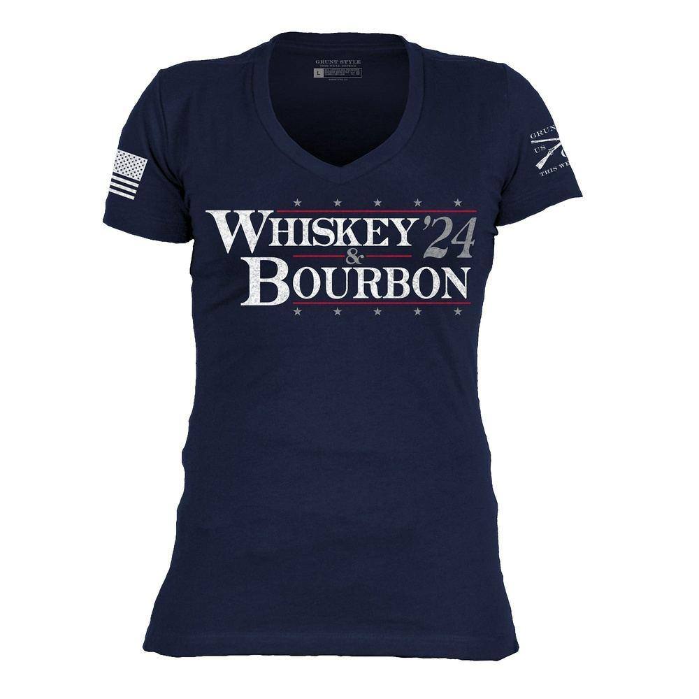 Women's My Vote '24 V-Neck - Midnight Navy