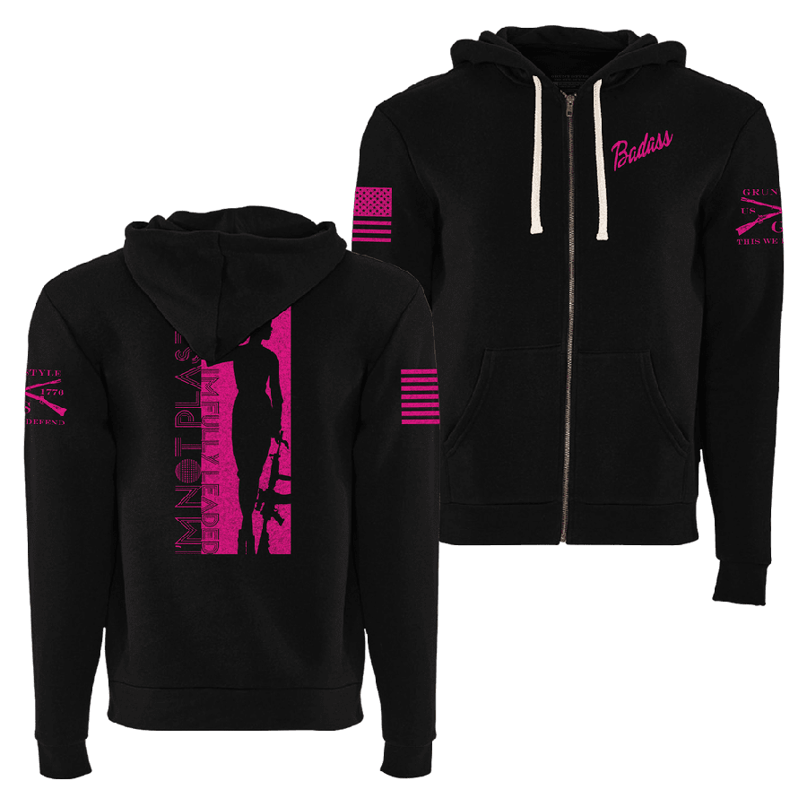 Women's Fully Leaded Full-Zip Hoodie - Black