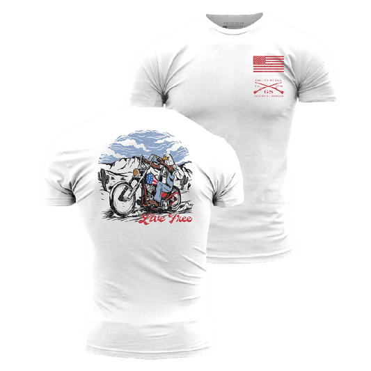 Live Free T-Shirt - White