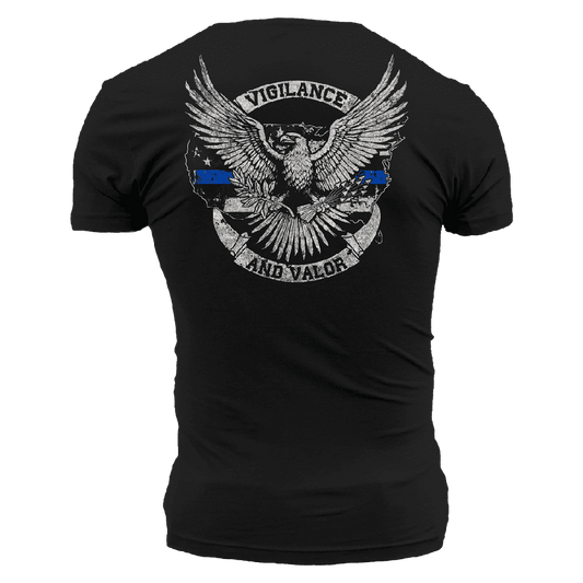 Vigilance and Valor T-Shirt - Black