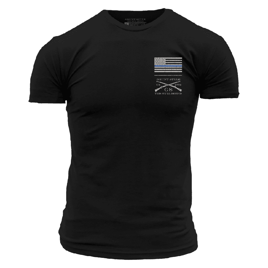 Vigilance and Valor T-Shirt - Black
