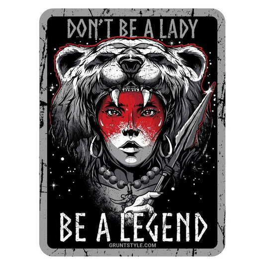 Be A Legend Sticker