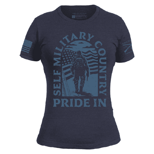 Women's Patriot March Slim Fit T-Shirt - Midnight Navy