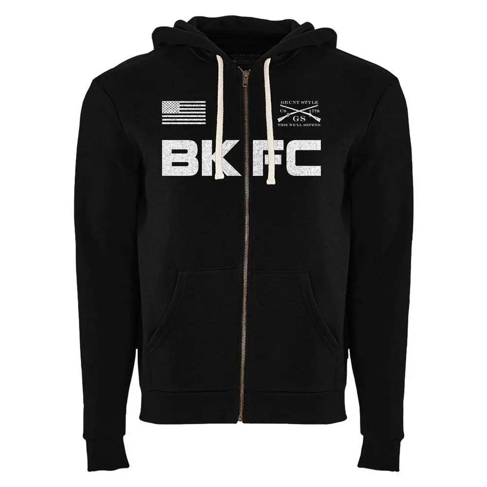Grunt Style x BKFC Full-Zip Hoodie - Black
