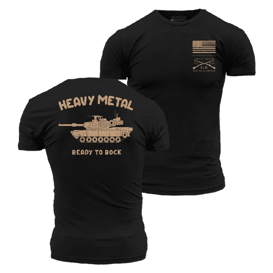 Heavy Metal T-Shirt - Black