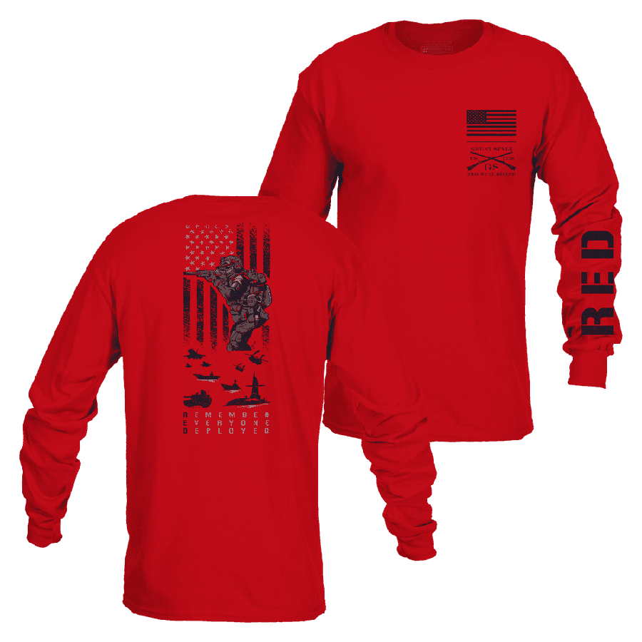 RED Friday Long Sleeve - Red